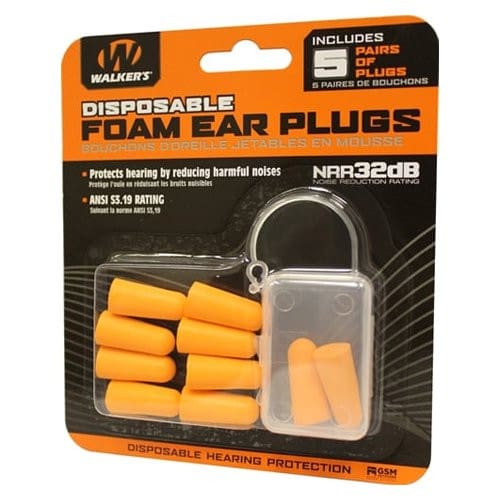 Foam Ear Plugs - 5 Pack
