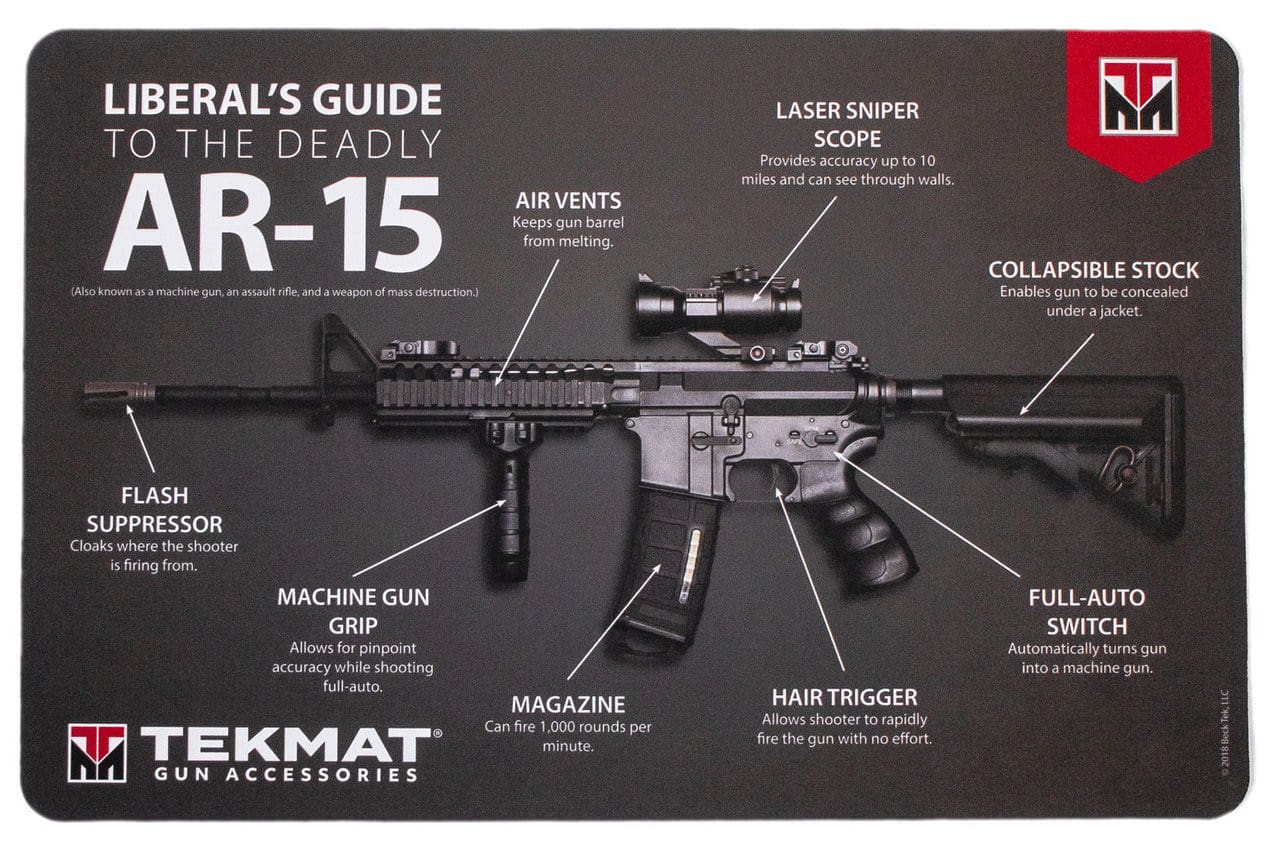 Liberal's Guide to the AR15 -Gun Cleaning Mat