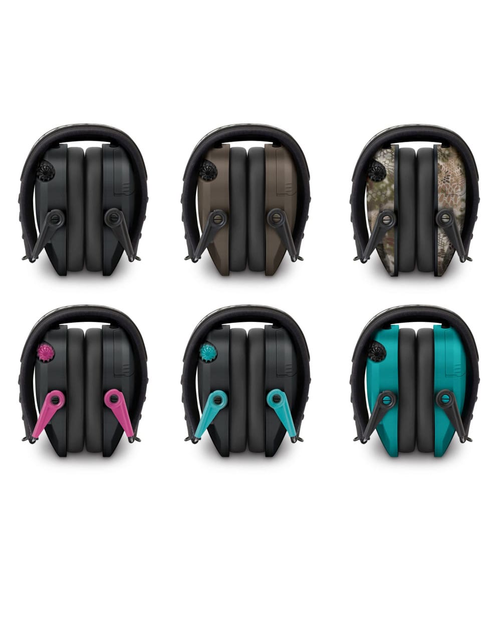 thumbnail image 2 of Protect Your Ears At The Range With Walker's Razor Slim Electronic Muffs—23 DB NRR, FDE Patriot Version, With 3.5mm Jack For Coms! 2 of 2