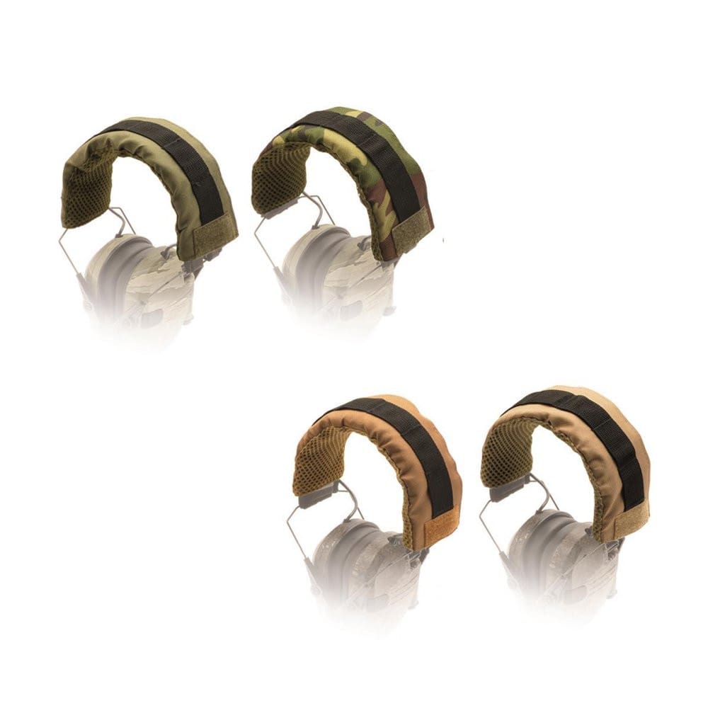 Walker's Game Ear Headband Wrap - Universal Fit For Hearing Protection Muffs, MOLLE Compatible, OD Green