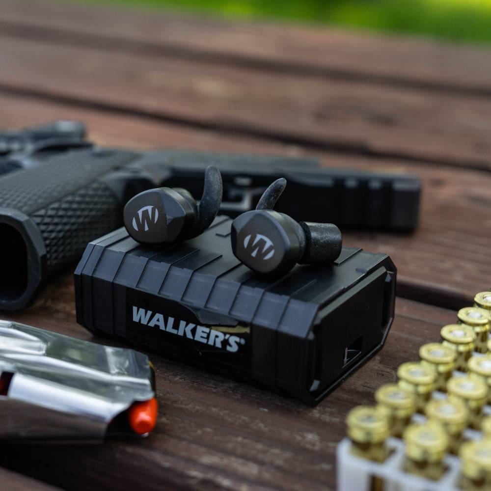 Walker's SILENCER ワイヤレスイヤフォン Amazon.com : Walker's Silencer Wireless NRR25dB Electronic