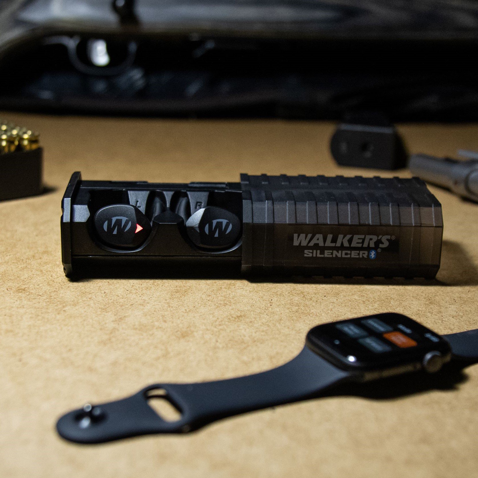 Walker's Silencer 2.0 Bluetooth Earbuds Hearing Protection